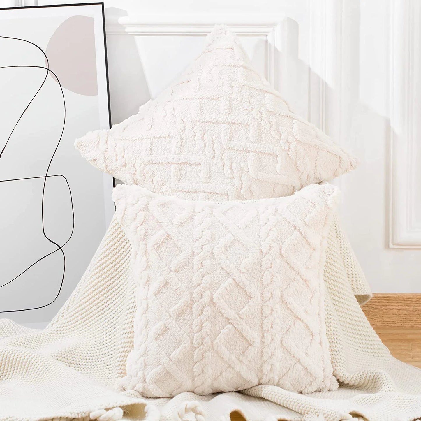 Plush Cushion for Cozy Living Room Comfort