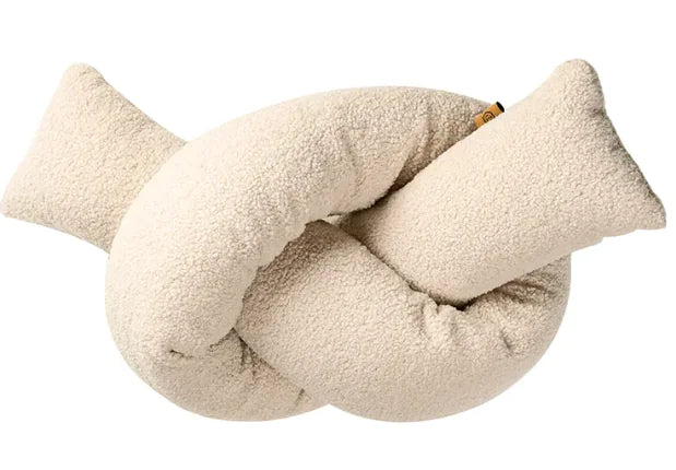 Geometric Shape Loop Velvet Soft & Comfortable Bedside Pillow/Living Room Sofa Cushion