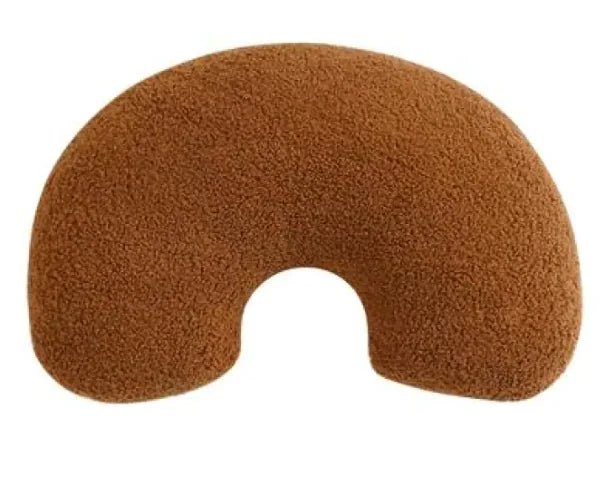 Geometric Shape Loop Velvet Soft & Comfortable Bedside Pillow/Living Room Sofa Cushion