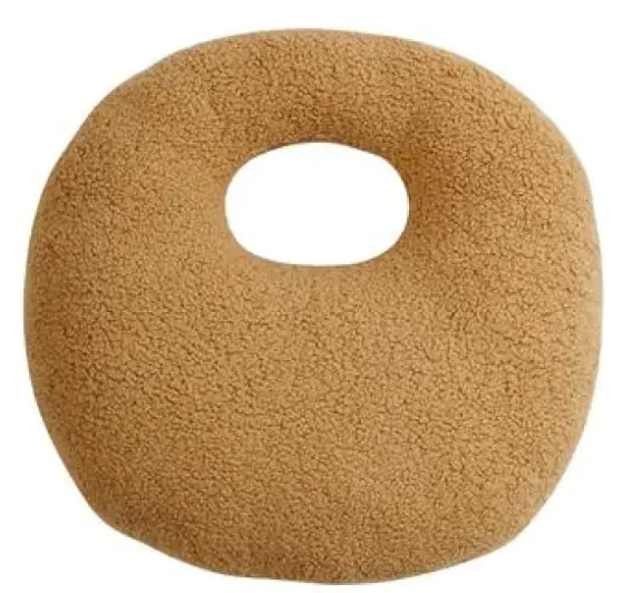 Geometric Shape Loop Velvet Soft & Comfortable Bedside Pillow/Living Room Sofa Cushion