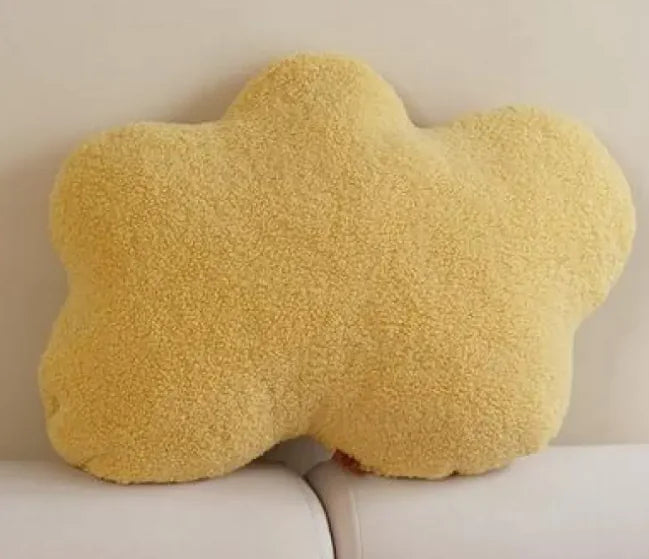 Geometric Shape Loop Velvet Soft & Comfortable Bedside Pillow/Living Room Sofa Cushion