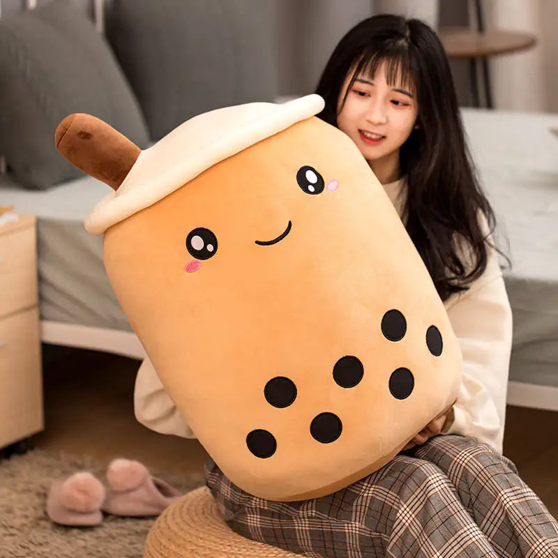 Boba Tea Plush Pillow
