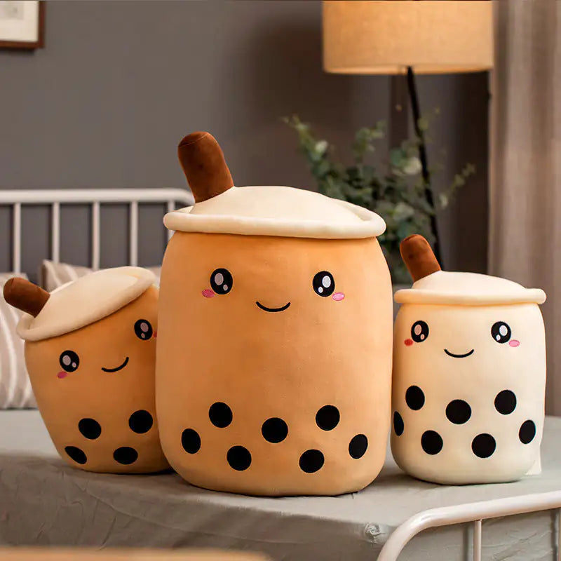 Boba Tea Plush Pillow